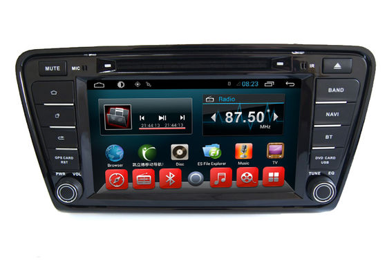 중국 인조 인간 차 Dvd MP3 MP4 선수 VW GPS 항해 체계 Skoda Octavia A7 차 협력 업체