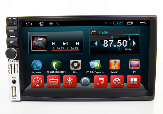중국 2 소음 자동차 라디오 입체 음향 DVD 플레이어 차 GPS 항해 체계 7 인치 협력 업체