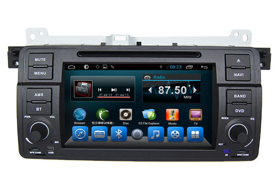 중국 BMW E46 차 DVD 플레이어 센터 멀티미디어 시스템을 위한 인조 인간 차 항법 협력 업체