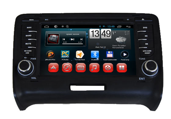 중국 Audi TT 차 GPS 항해 체계 인조 인간 차 DVD 플레이어 3G WIFI SWC 협력 업체