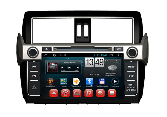 중국 Toyota 차 2014년 Prado GPS 항법 1080P HD 뒷 전망 사진기 항해 체계 협력 업체