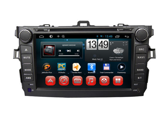중국 Toyota GPS 항법 화관 인조 인간 차 DVD 플레이어 SWC 텔레비젼 블루투스 라디오 USB SD 협력 업체