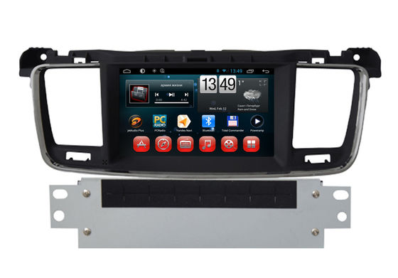 중국 인조 인간 508 Peugeot 항해 체계 라디오 Rearview 사진기 DVD GPS IPOD 텔레비젼 BT 협력 업체