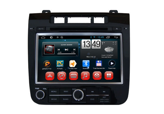 중국 VW Touareg 폭스바겐 GPS 항해 체계 인조 인간 OS DVD 플레이어 SWC BT 라디오 텔레비젼 협력 업체