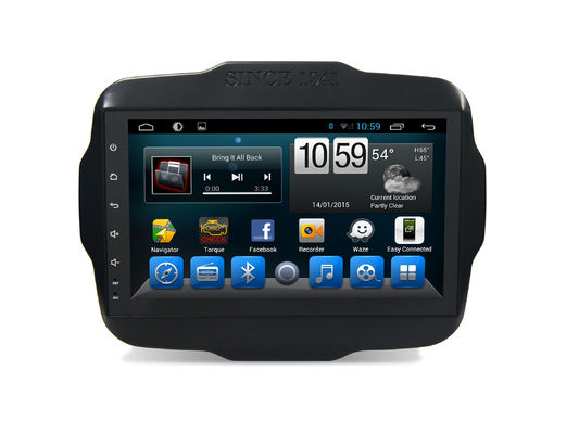 중국 4G SIM DSP 차 GPS 항해 체계 9 인치 지프 배반자 안드로이드 Bluetooth 지원 협력 업체