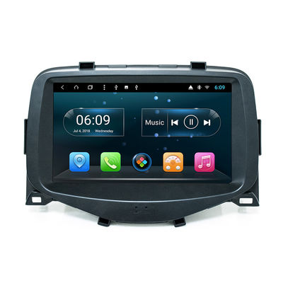 중국 8 인치 도요타 Aygo 2013-2018 안드로이드 터치스크린 차 CarPlay 4G SIM 거울 연결을 가진 오디오 라디오 GPS 항해자 협력 업체