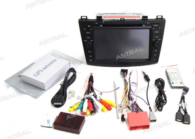 주춤함 중앙 멀티미디어 GPS 마쓰다 3 Bluetooth 손 자유로운 DVD 항법 iPod 텔레비젼 3G