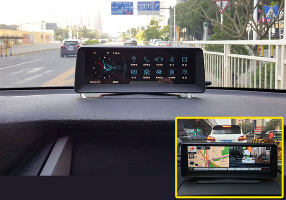 중국 ADAS를 가진 Gps 항법에 있는 돌진 차 DVR 차 반전 주차 체계 Buit에 8 인치 스크린 협력 업체