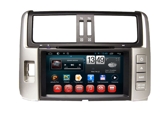 중국 Toyota 돌진에 있는 차를 위한 2012년 Prado GPS DVD 플레이어 인조 인간 4.1 항해 체계 협력 업체