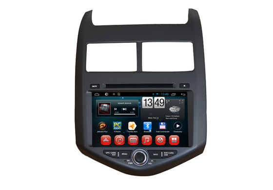 중국 2 소음 AVEO Chevrolet GPS 항법 터치스크린을 가진 인조 인간 OS 차 DVD 플레이어 협력 업체