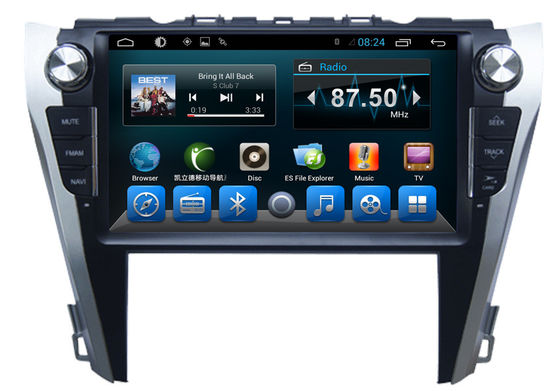 중국 HD 영상 1080P Toyota GPS 라디오 Camry 10.1 인치 터치스크린 협력 업체