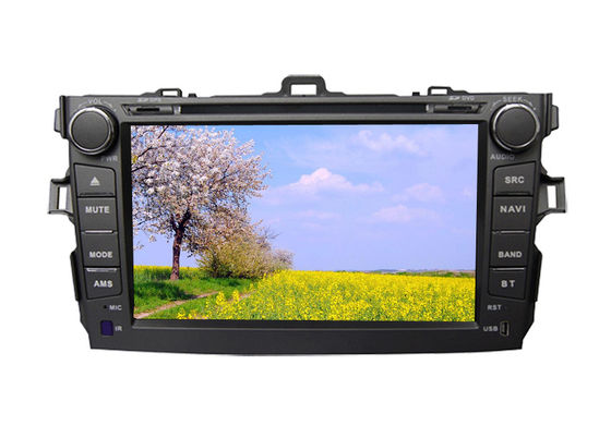 휴대용 화관 TOYOTA GPS 항법 MP3 MP4 iPod 3G 라디오 DVD 플레이어 RDS는 이중으로 합니다 협력 업체