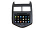 2 소음 AVEO Chevrolet GPS 항법 터치스크린을 가진 인조 인간 OS 차 DVD 플레이어 협력 업체