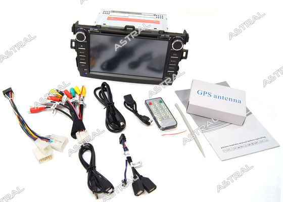 휴대용 화관 TOYOTA GPS 항법 MP3 MP4 iPod 3G 라디오 DVD 플레이어 RDS는 이중으로 합니다 협력 업체